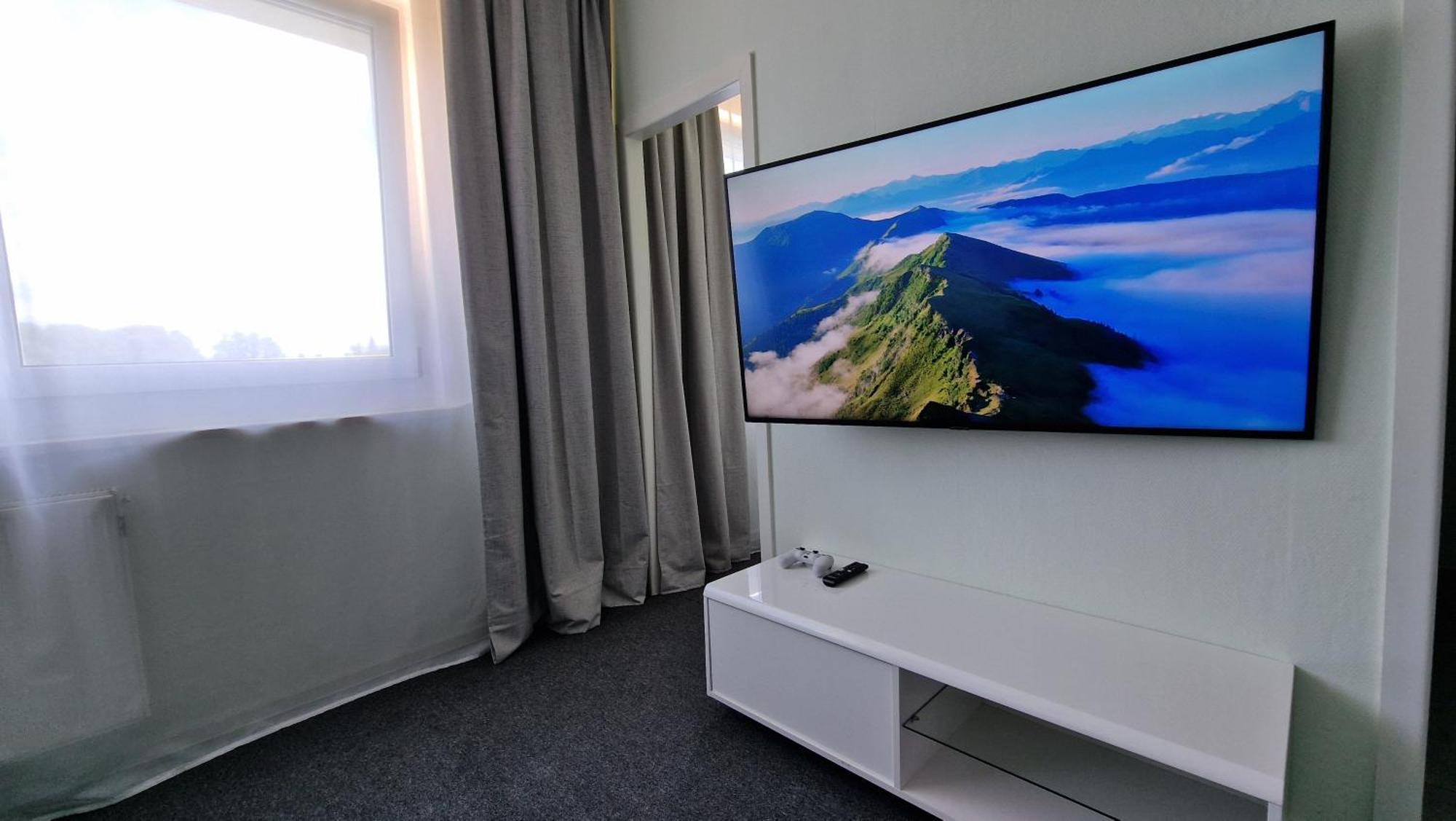 Citycenter Apartment - Bigtv-Ps4-Netflix-Parking Chemnitz Exteriör bild